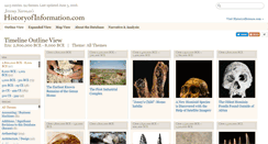 Desktop Screenshot of historyofinformation.com